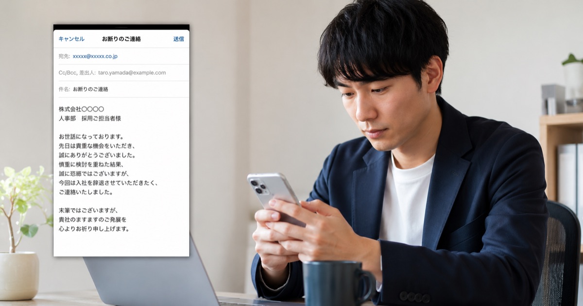転職エージェントの断り方・退会方法|失礼にならないメール文例付き