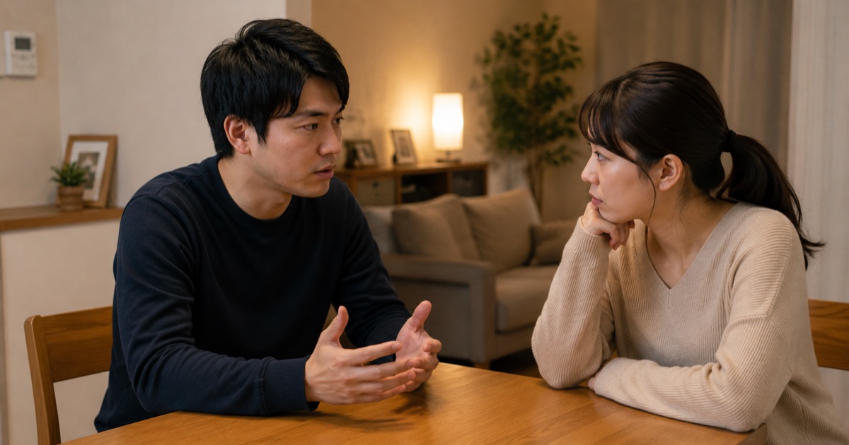 転職を妻・家族に相談するタイミングと伝え方|反対されないコツ